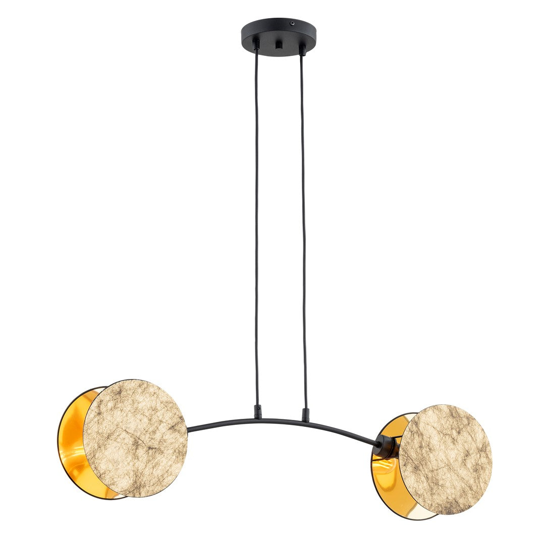 Loftlampe MOTIF 2 - Sort / Guld - Nordic Unique