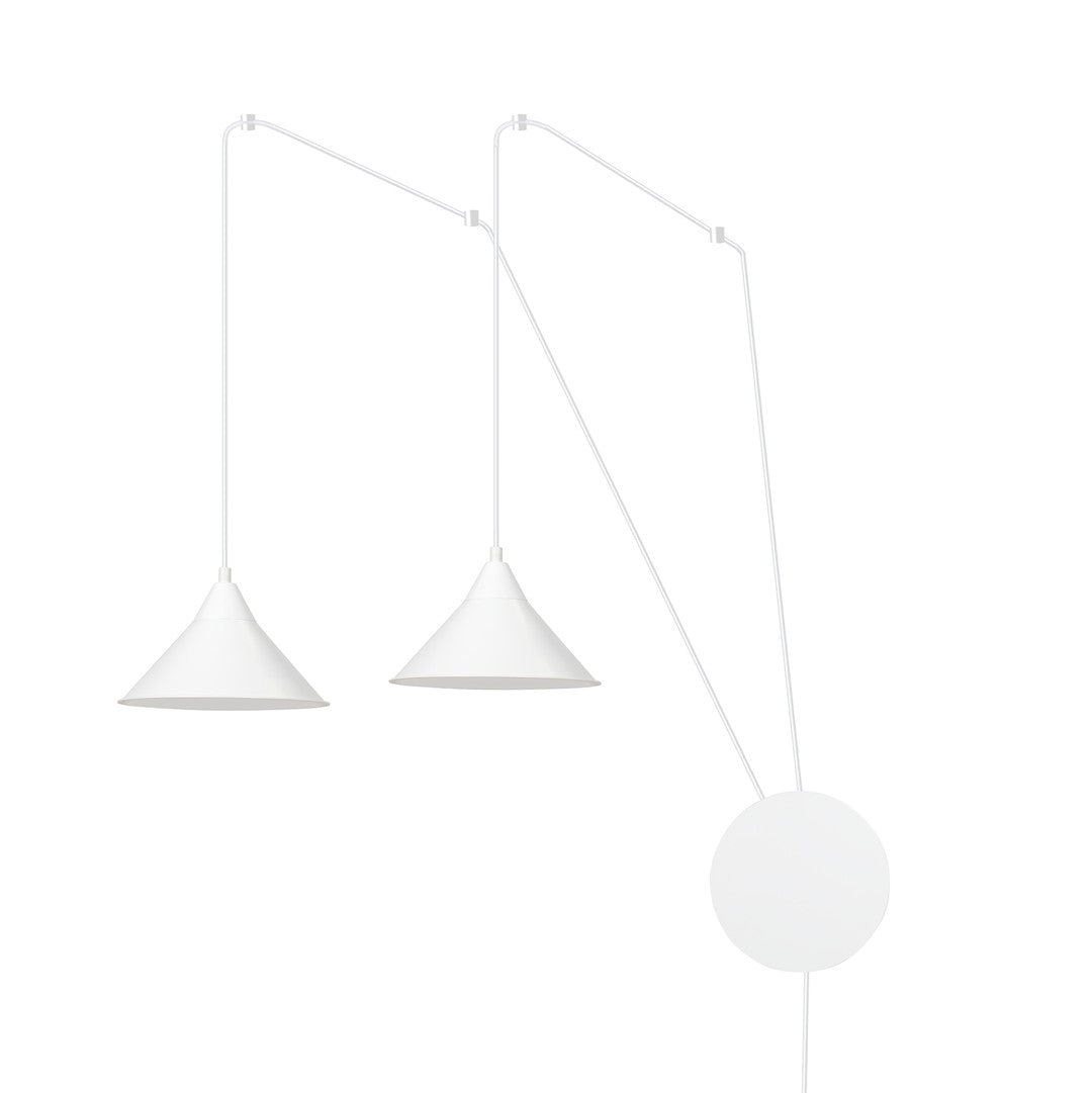 Loftlampe ABRAMO 2 - Hvid - Nordic Unique