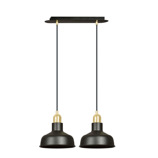 Loftlampe IBOR 2 - Sort / Guld - Nordic Unique