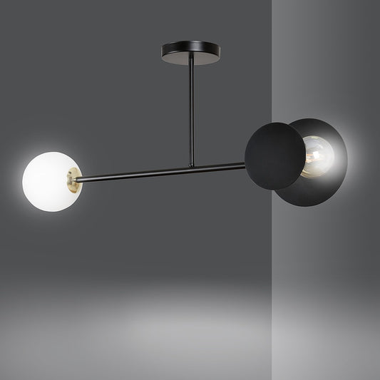 Loftlampe MINERVA 2 - Sort - Nordic Unique
