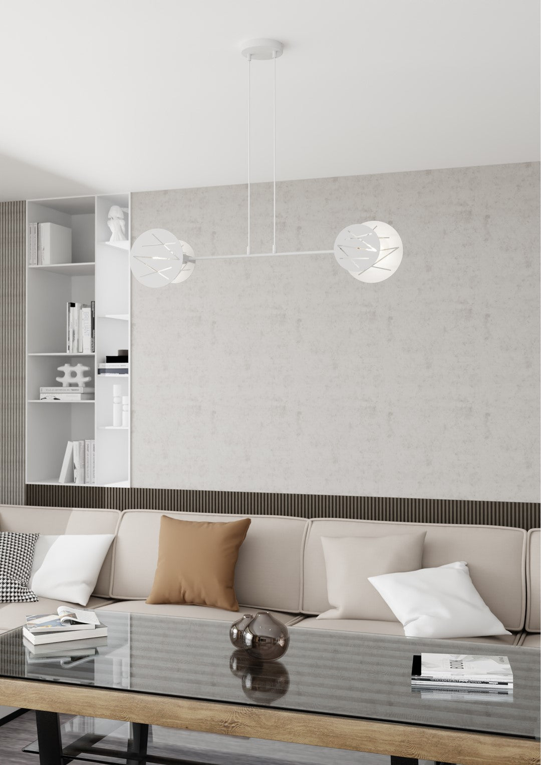 Loftlampe XOTIC 2 - Hvid - Nordic Unique