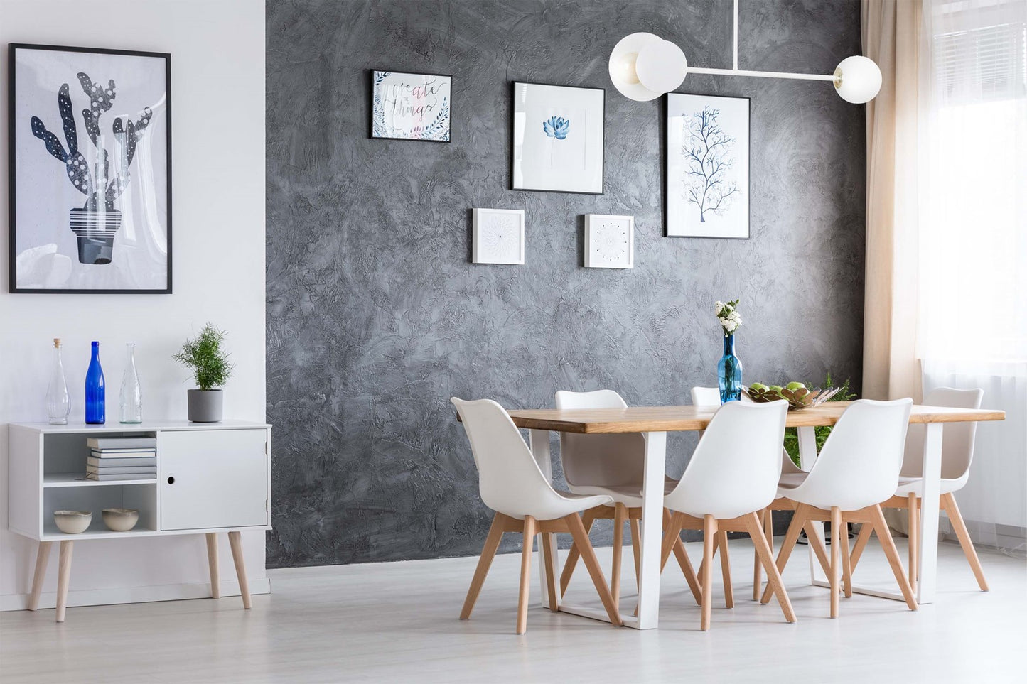 Loftlampe MINERVA 2 - Hvid - Nordic Unique