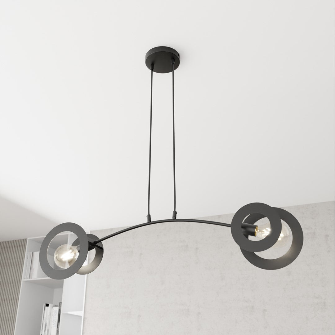 Loftlampe EUFORIA 2 - Sort - Nordic Unique