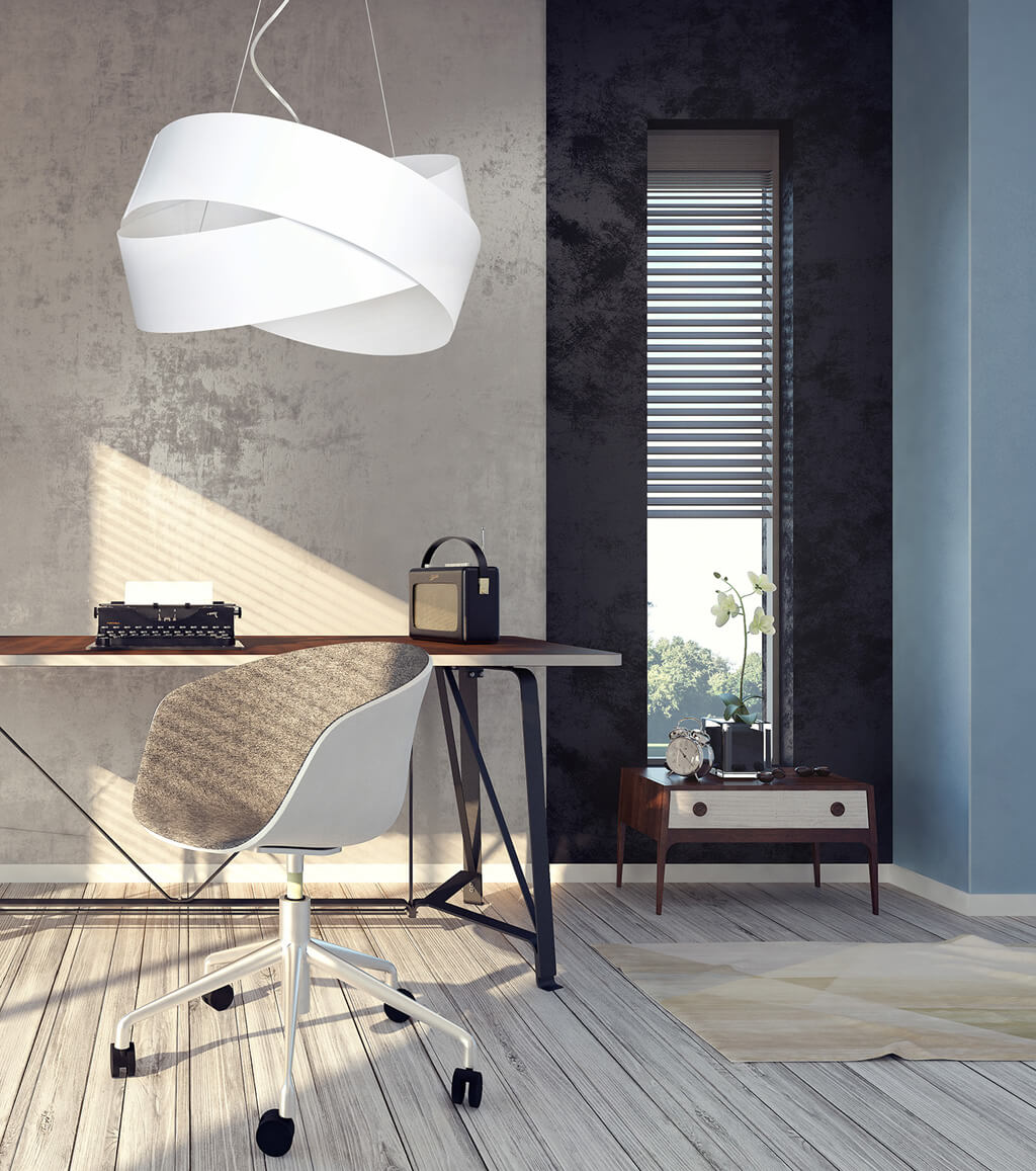 Loftlampe VIENO - Hvid - Nordic Unique