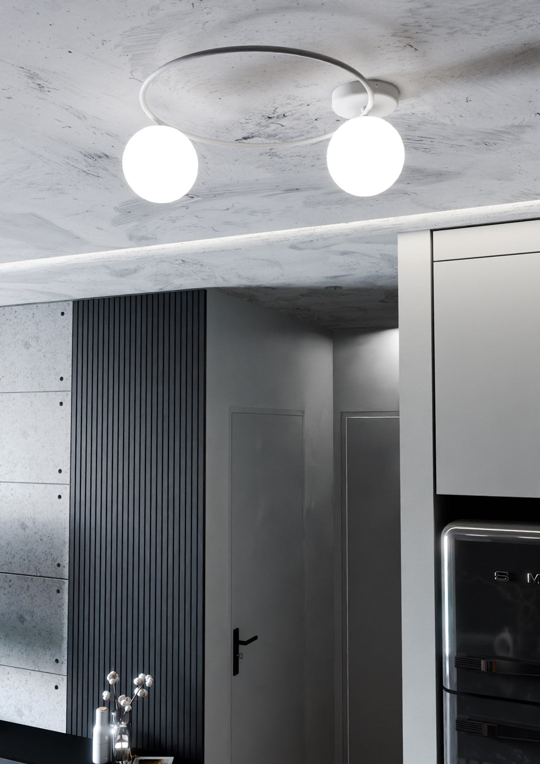 Loftlampe SOPRA 2 - Hvid - Nordic Unique