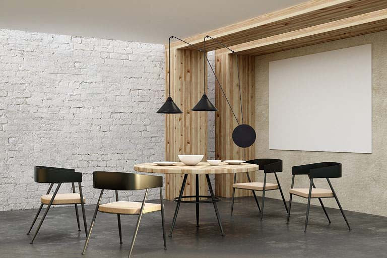 Loftlampe ABRAMO 2 - Sort - Nordic Unique