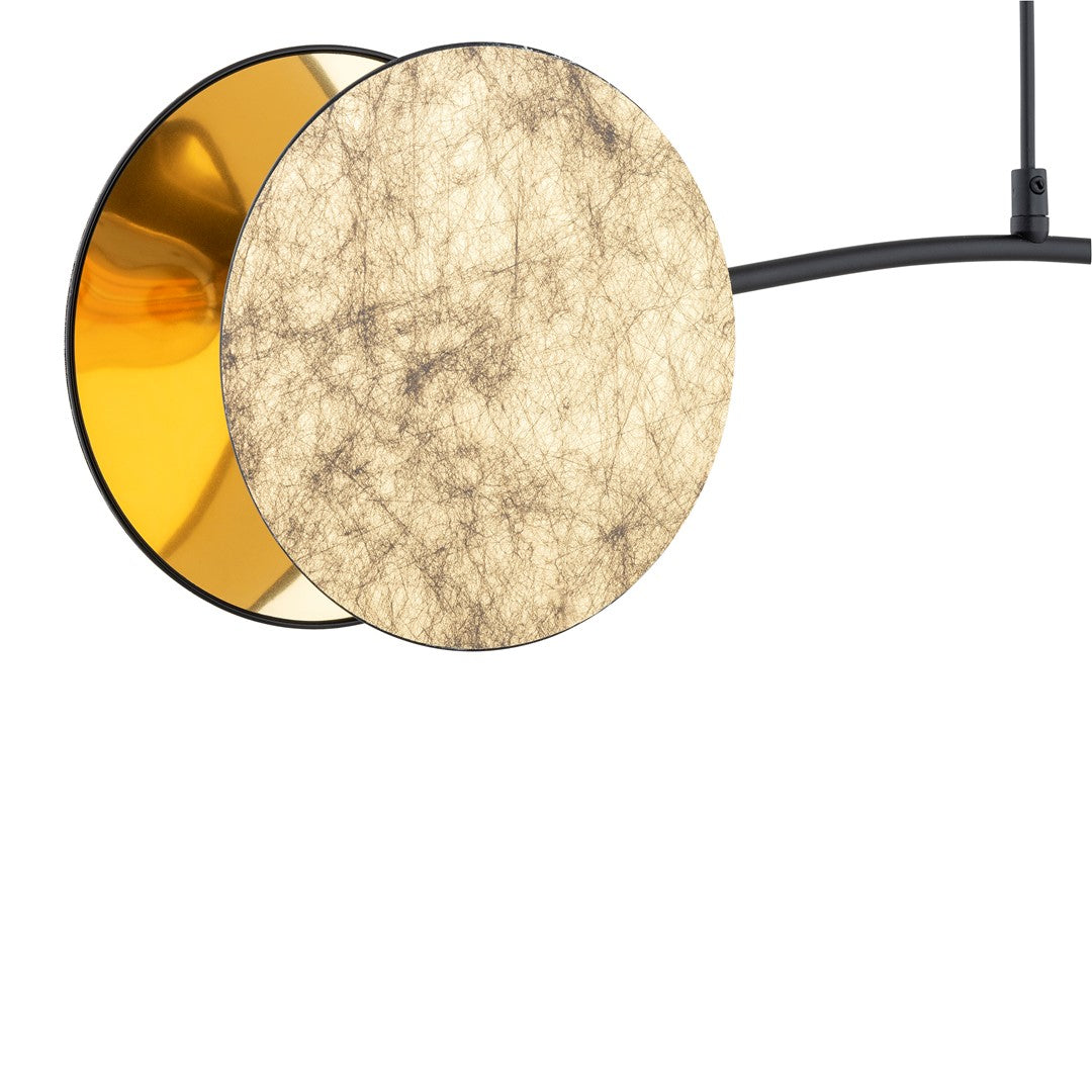 Loftlampe MOTIF 2 - Sort / Guld - Nordic Unique