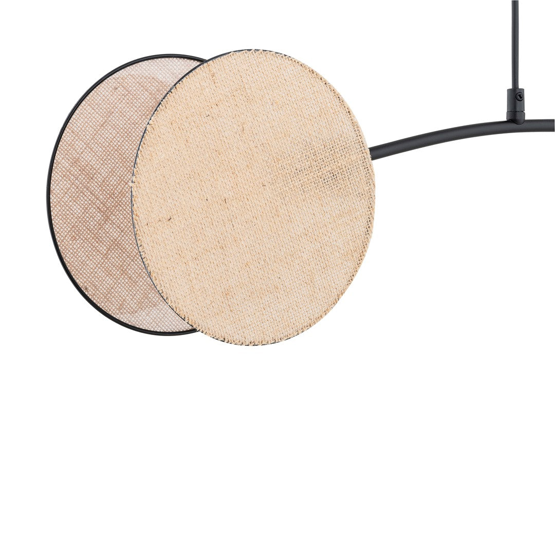 Loftlampe MOTIF 2 - Sort / Beige - Nordic Unique