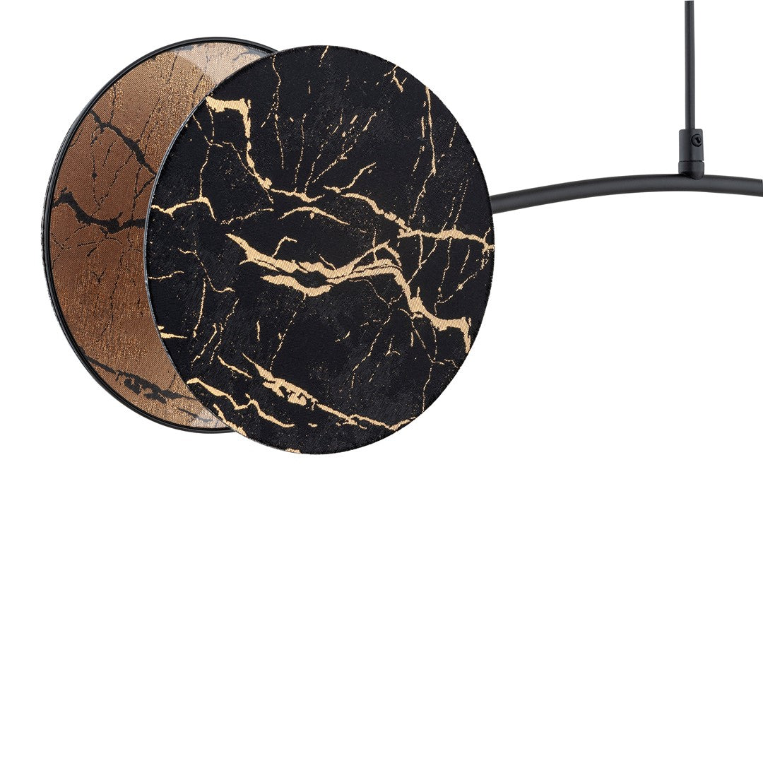 Loftlampe MOTIF 2 - Sort / Marmor - Nordic Unique