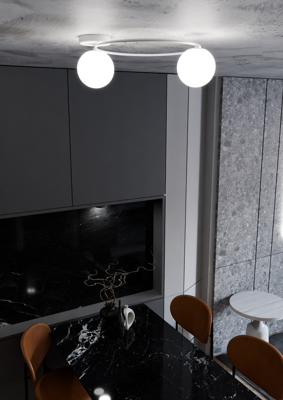 Loftlampe SOPRA 2 - Hvid - Nordic Unique