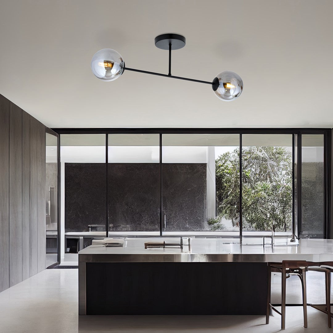 Loftlampe ROMA 2 - Sort / Grafit - Nordic Unique