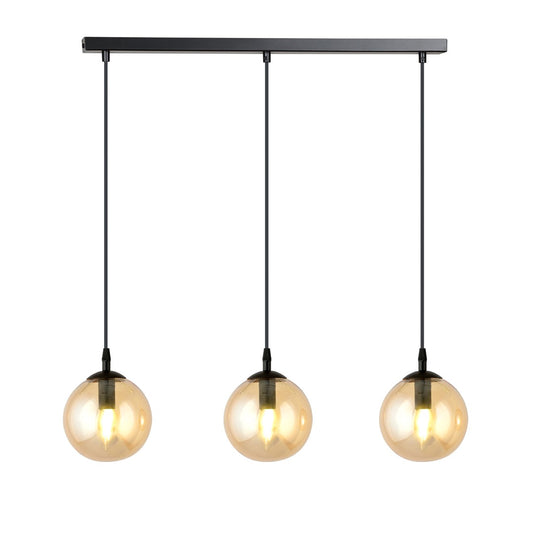 Loftlampe COSMO 3 - Sort / Rav - Nordic Unique