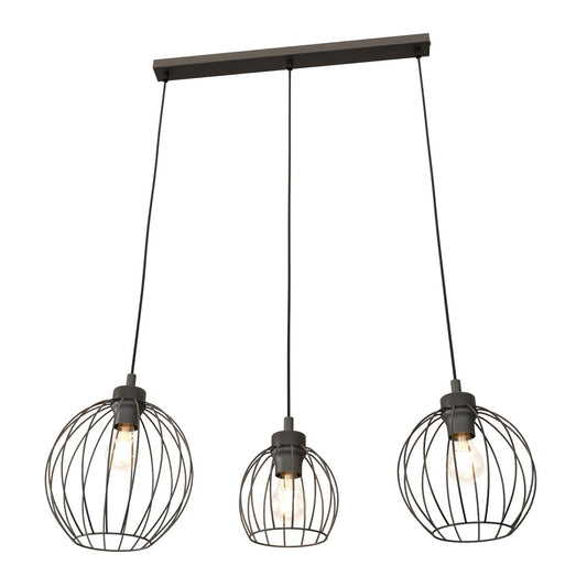 Loftlampe NANDO 3 - Sort - Nordic Unique
