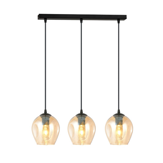 Loftlampe ISTAR 3 - Sort / Rav - Nordic Unique