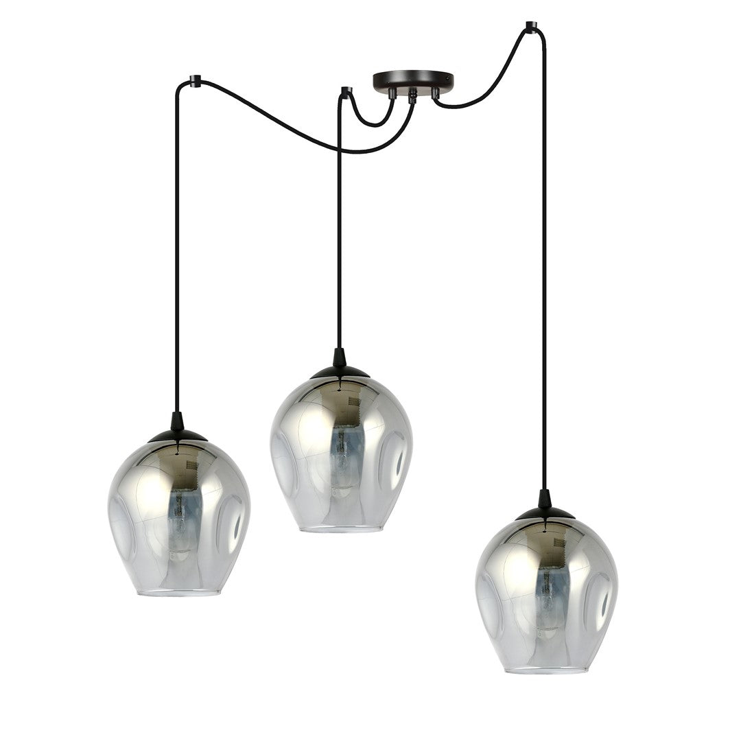 Loftlampe NIVEAU 3 - Sort / Grafit - Nordic Unique