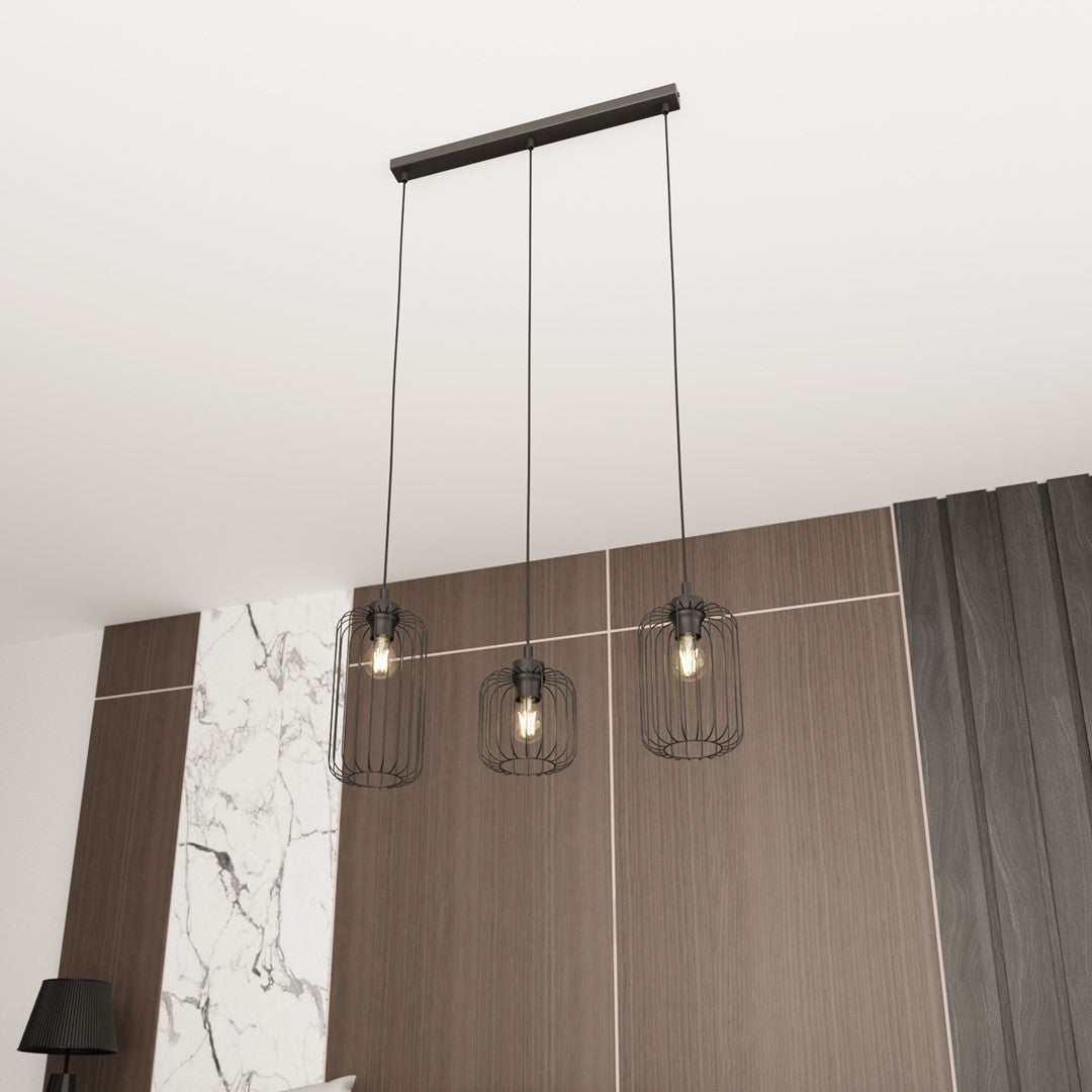 Loftlampe VANDER 3 - Sort - Nordic Unique