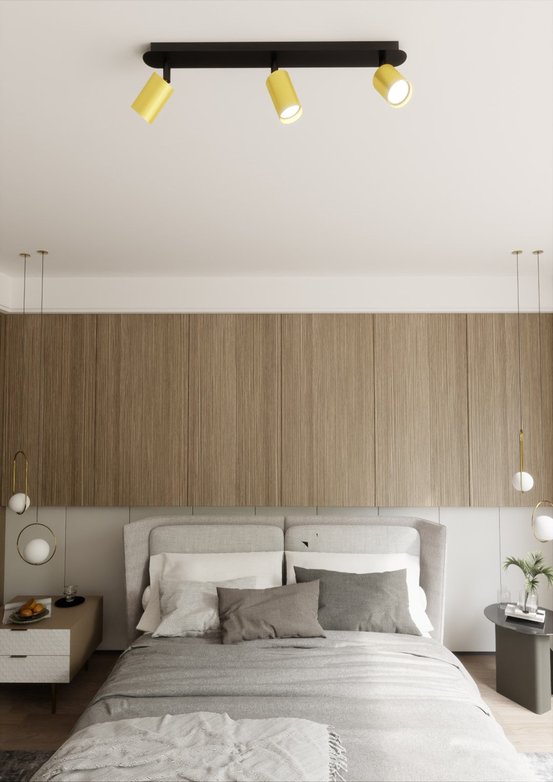 Loftlampe ZEN 3 - Sort / Guld - Nordic Unique