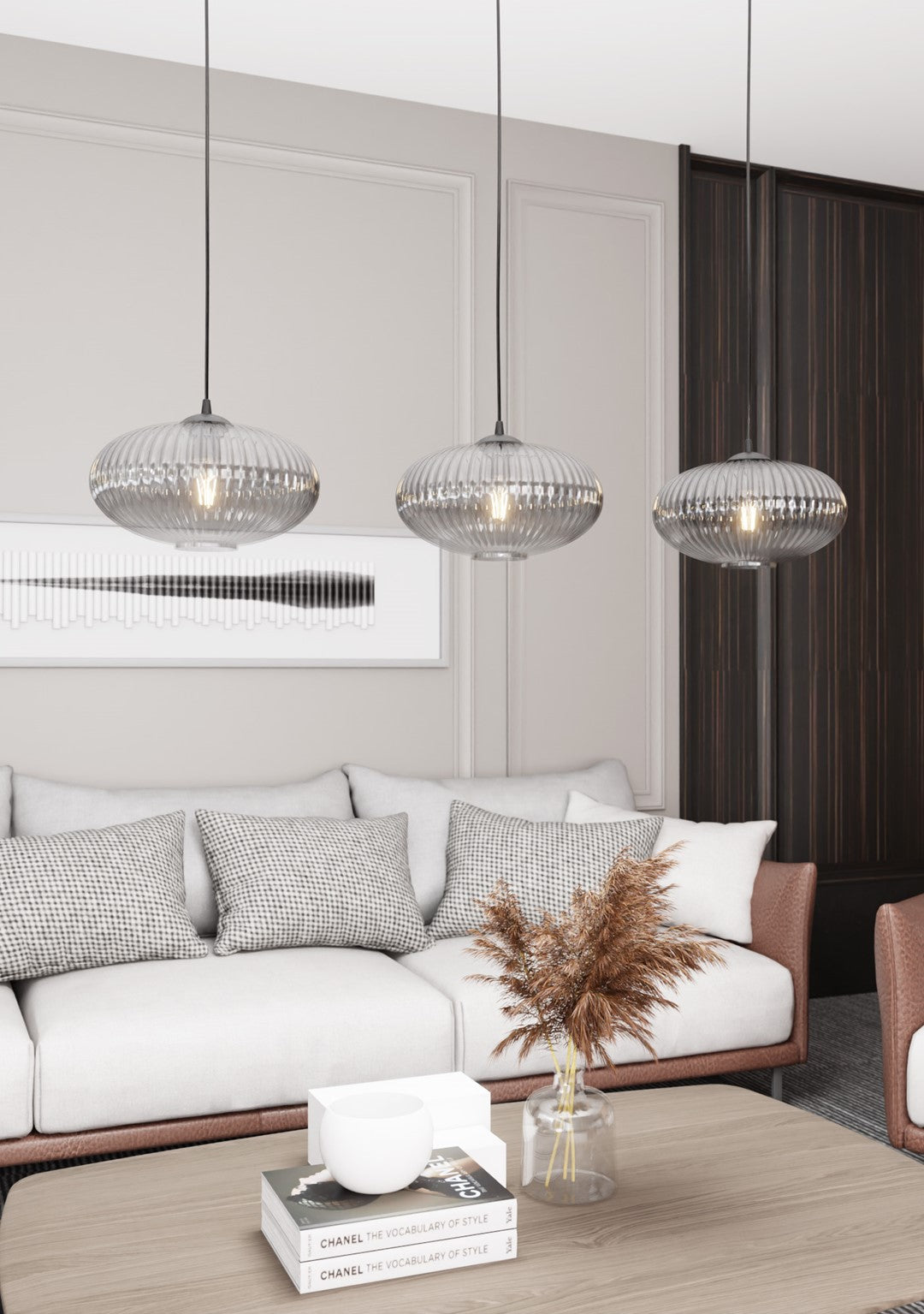 Loftlampe COCO 3 - Sort / Grafit - Nordic Unique