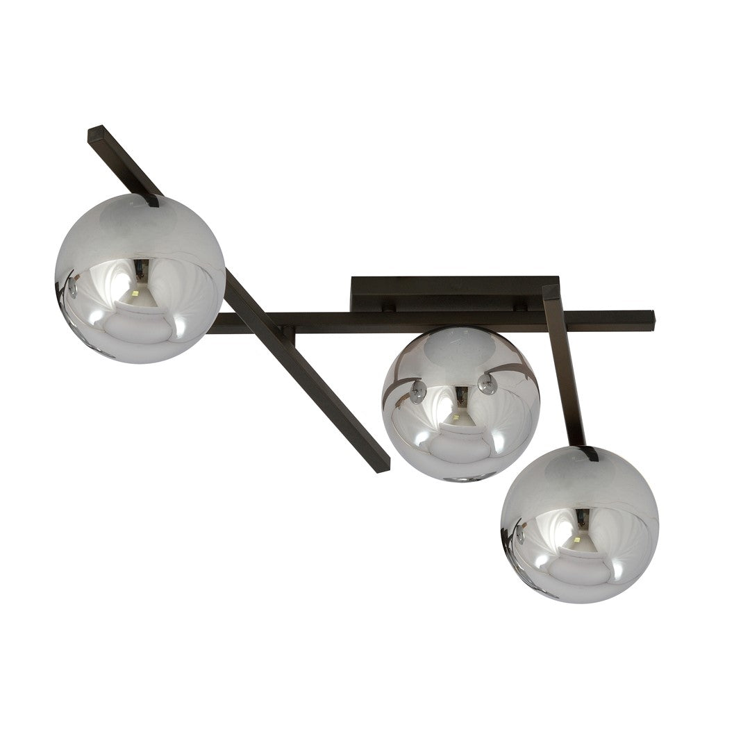 Loftlampe SMART 3 - Sort / Grafit - Nordic Unique