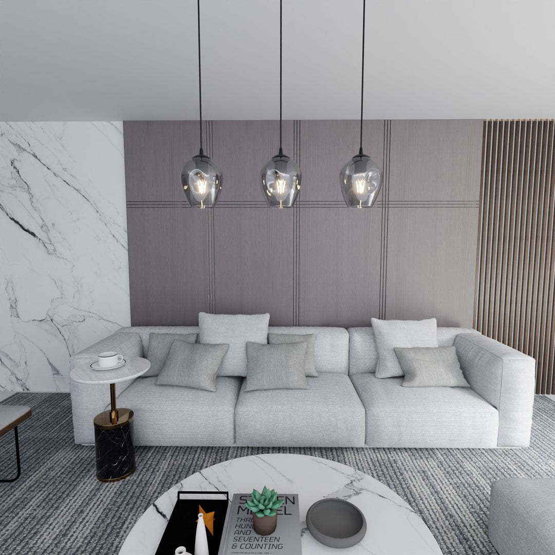 Loftlampe ISTAR 3 - Sort / Grafit - Nordic Unique