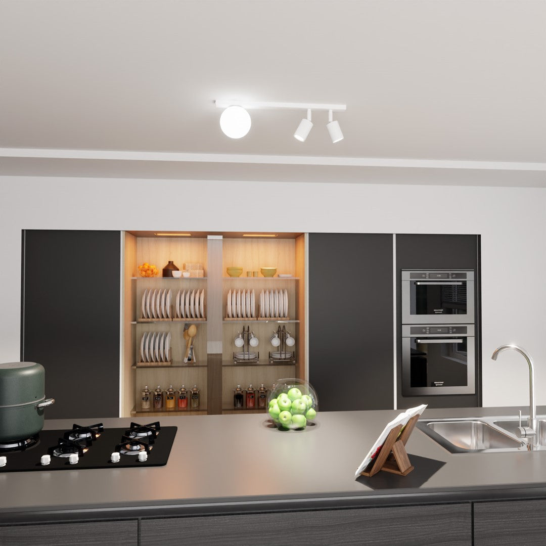 Loftlampe BASTER 3 - Hvid - Nordic Unique