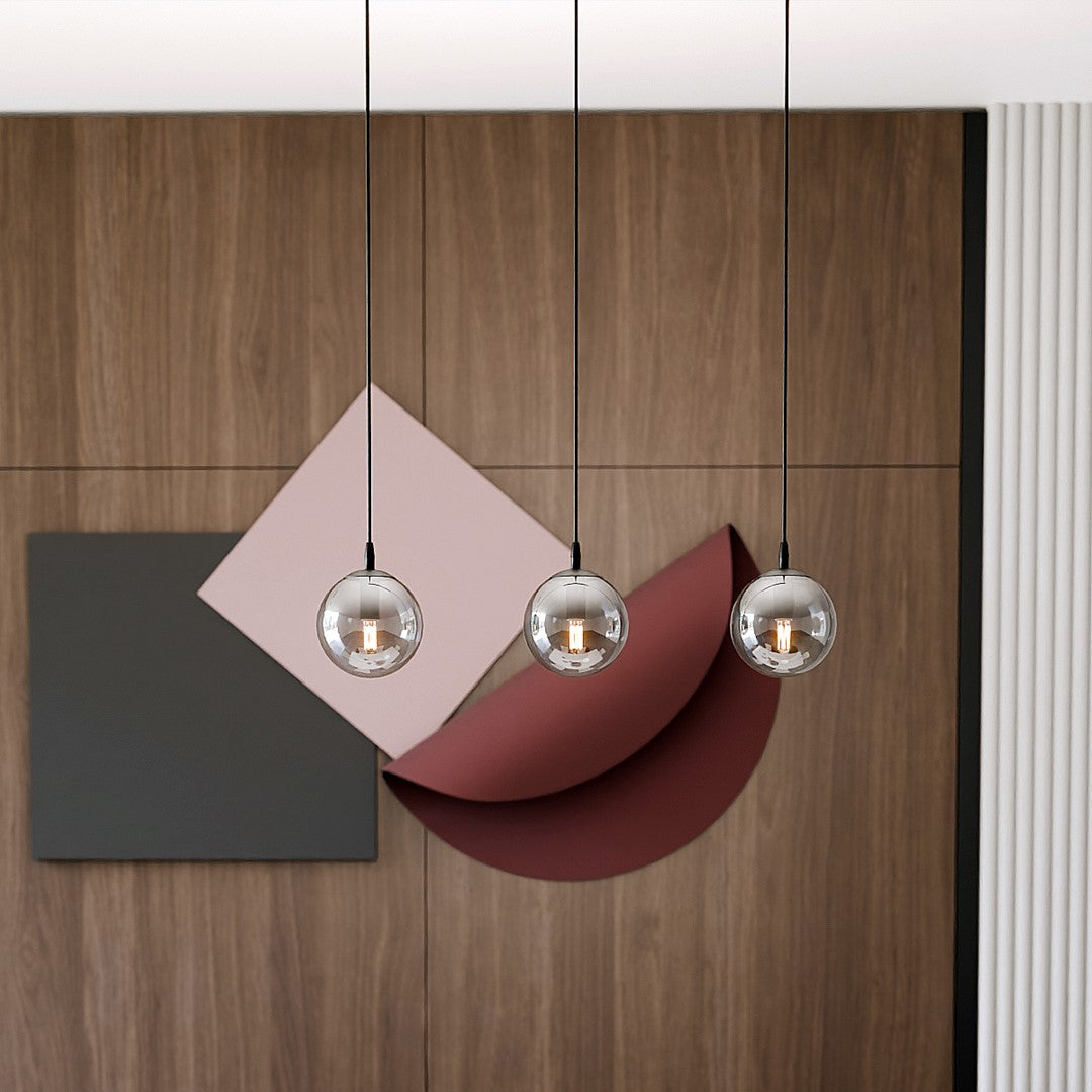 Loftlampe COSMO 3 - Sort / Grafit - Nordic Unique