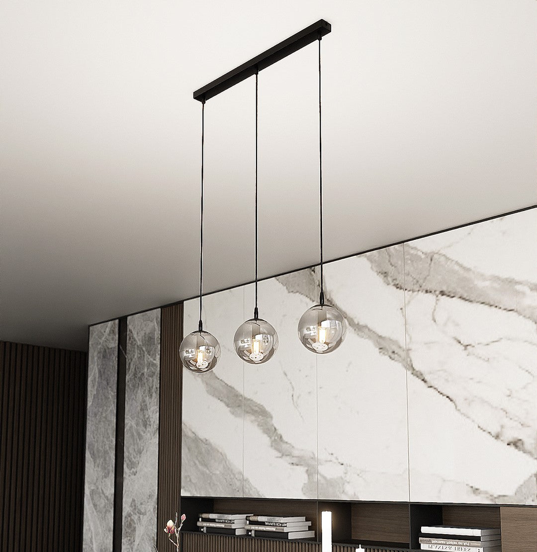 Loftlampe COSMO 3 - Sort / Grafit - Nordic Unique