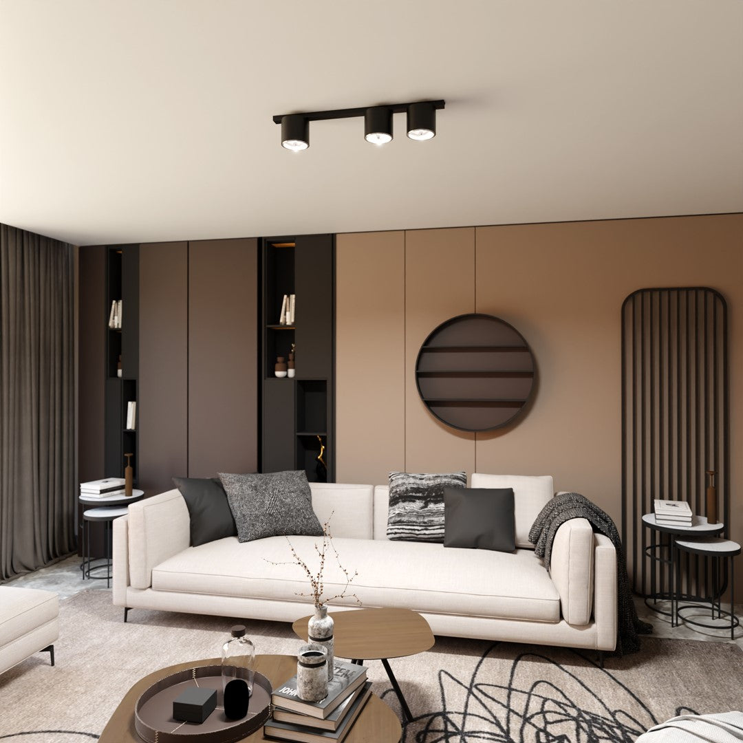 Loftlampe NANO 3 - Sort - Nordic Unique