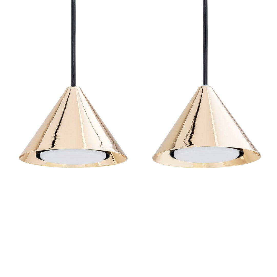 Loftlampe ELIT 3 - Sort / Guld - Nordic Unique