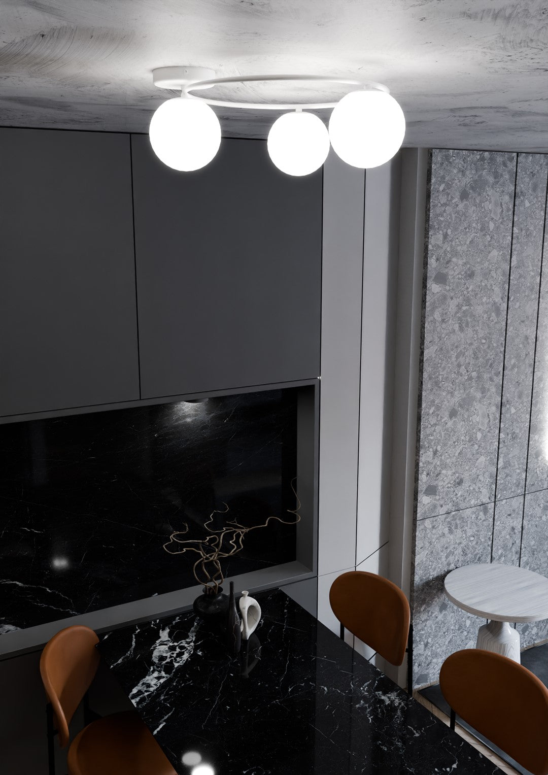 Loftlampe SOPRA 3 - Hvid - Nordic Unique