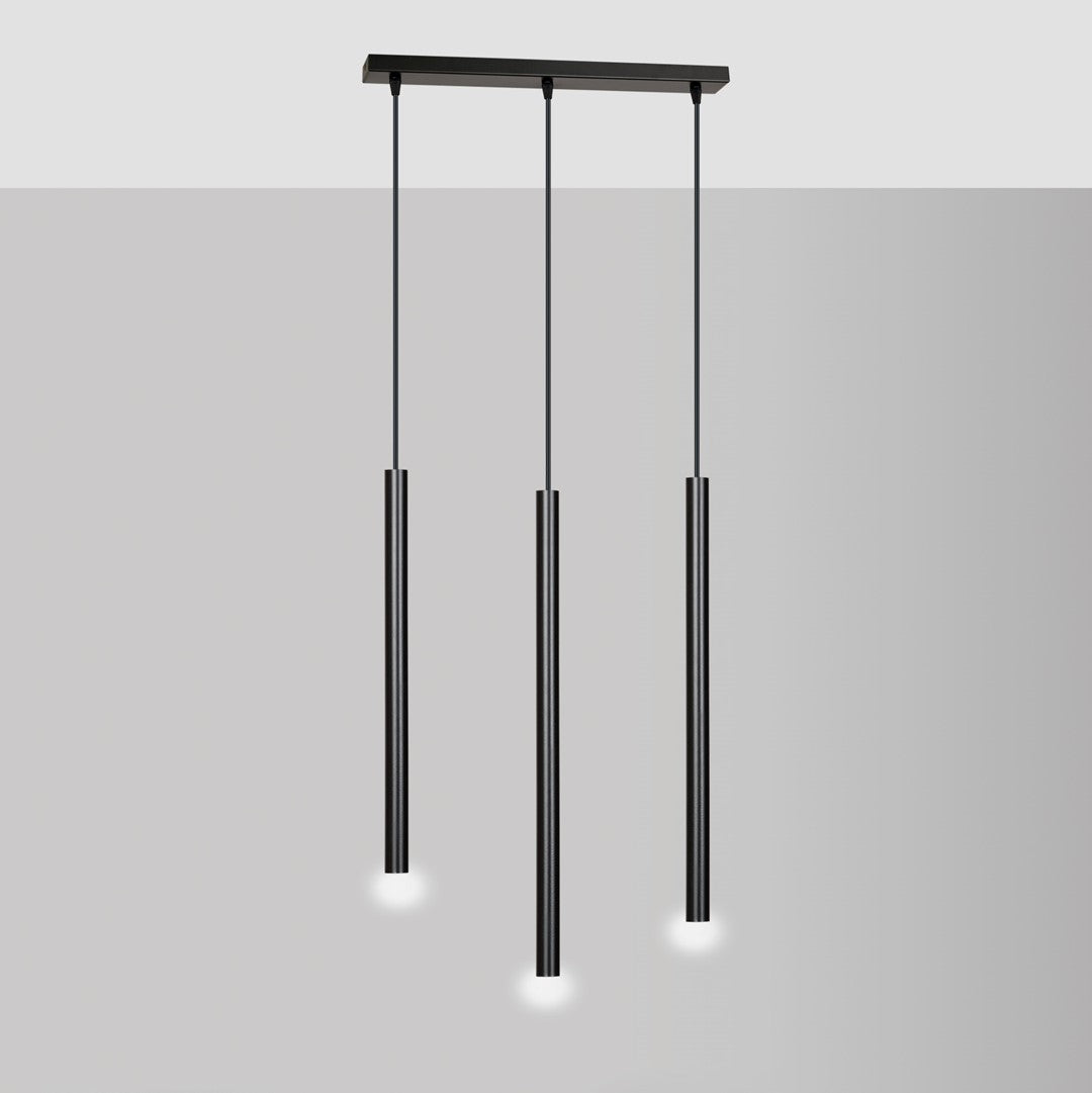 Loftlampe SELTER 3 - Sort - Nordic Unique