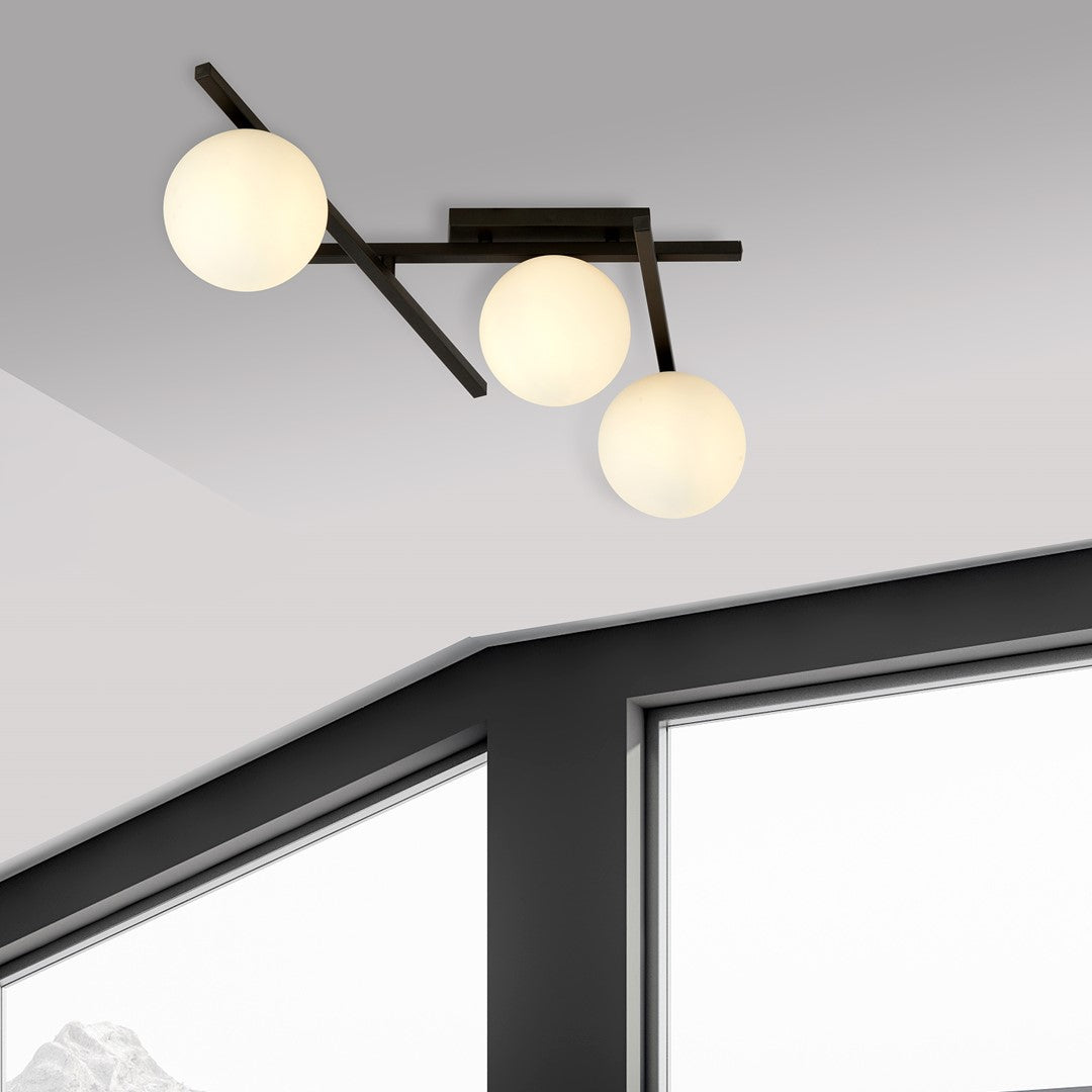 Loftlampe SMART 3 - Sort / Hvid - Nordic Unique