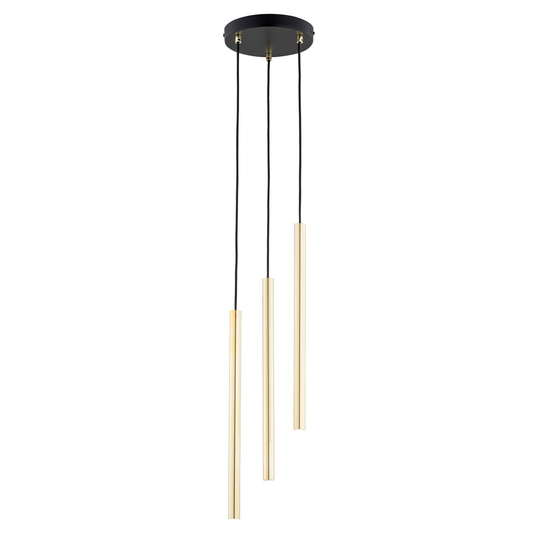 Loftlampe SELTER 3 Premium - Sort / Guld - Nordic Unique