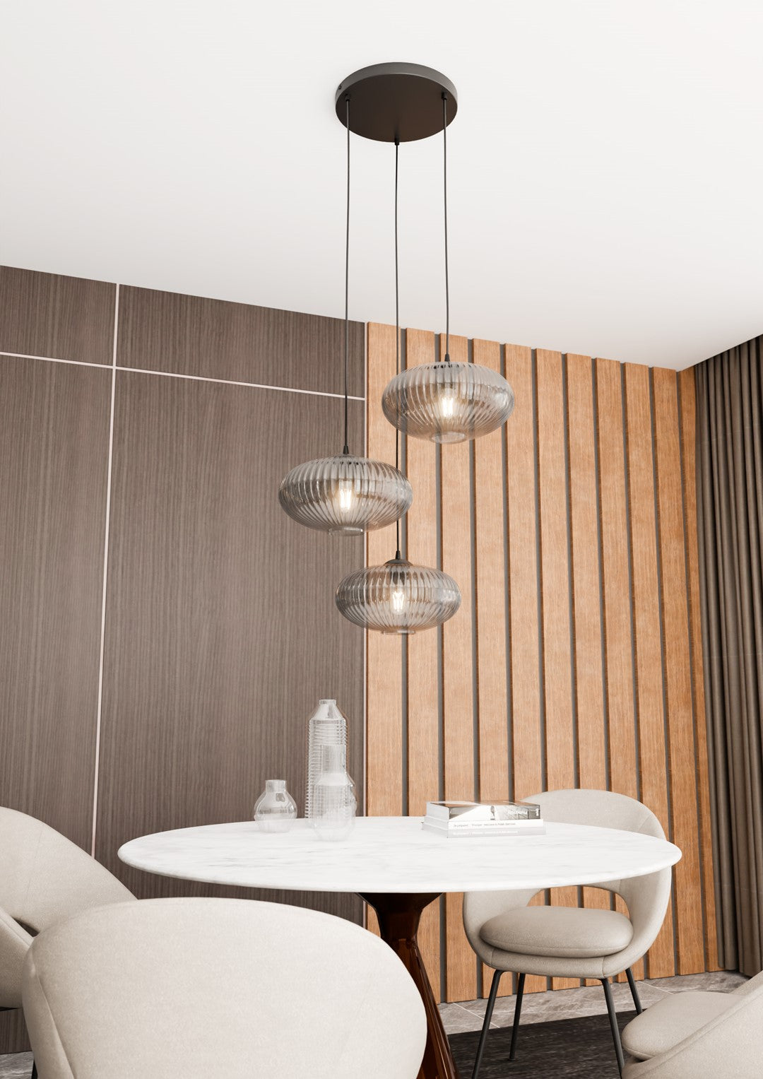 Loftlampe COCO 3 - Sort / Grafit - Nordic Unique