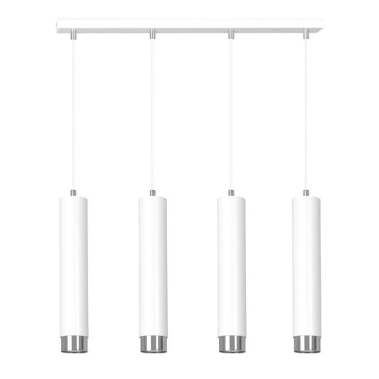 Loftlampe KIBO 4 - Hvid / Krom - Nordic Unique