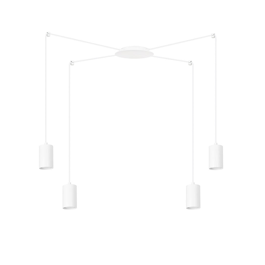 Loftlampe TRAKER 4 - Hvid - Nordic Unique