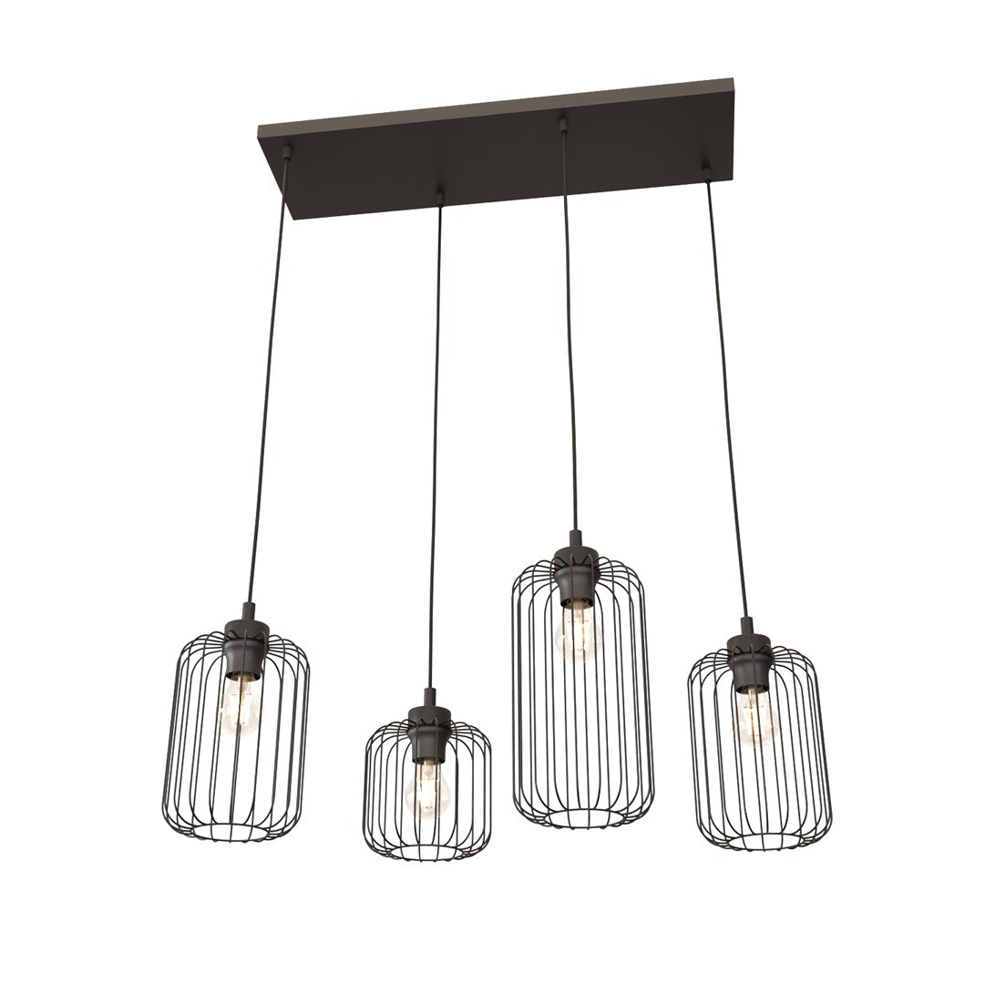 Loftlampe VANDER 4 - Sort - Nordic Unique