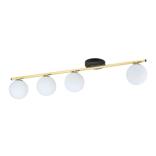 Loftlampe MONZA 4 - Sort / Guld - Nordic Unique