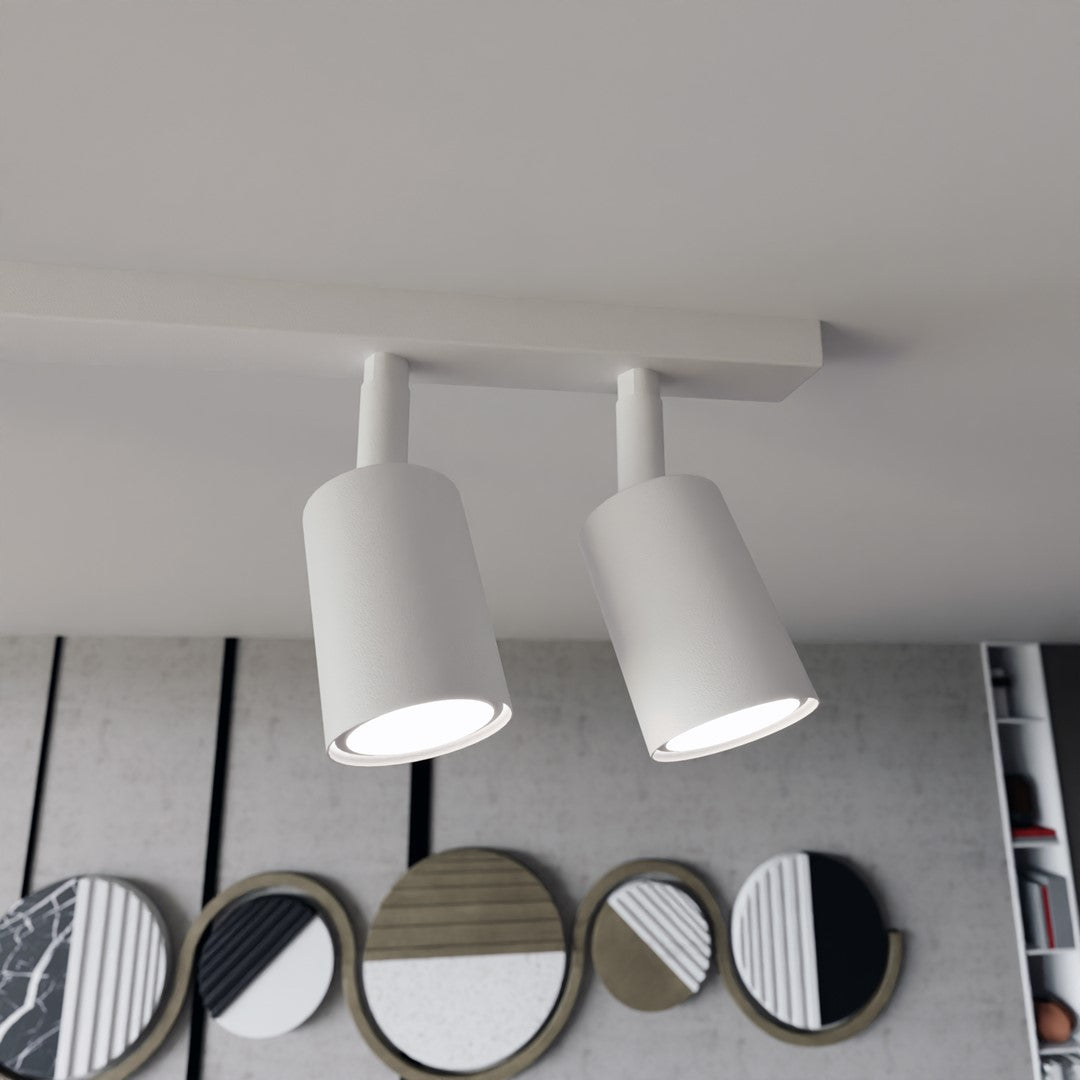 Loftlampe FLASH 4 - Hvid - Nordic Unique