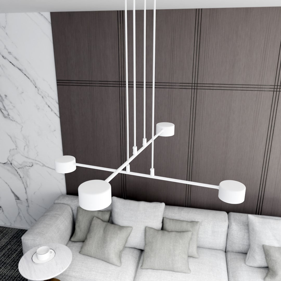 Loftlampe MODUS 4 - Hvid - Nordic Unique