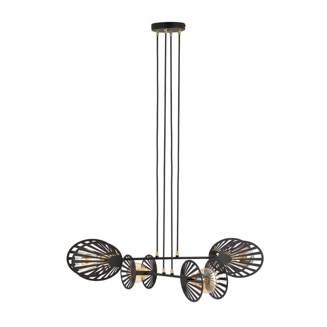 Loftlampe PLAYA 4 - Sort - Nordic Unique