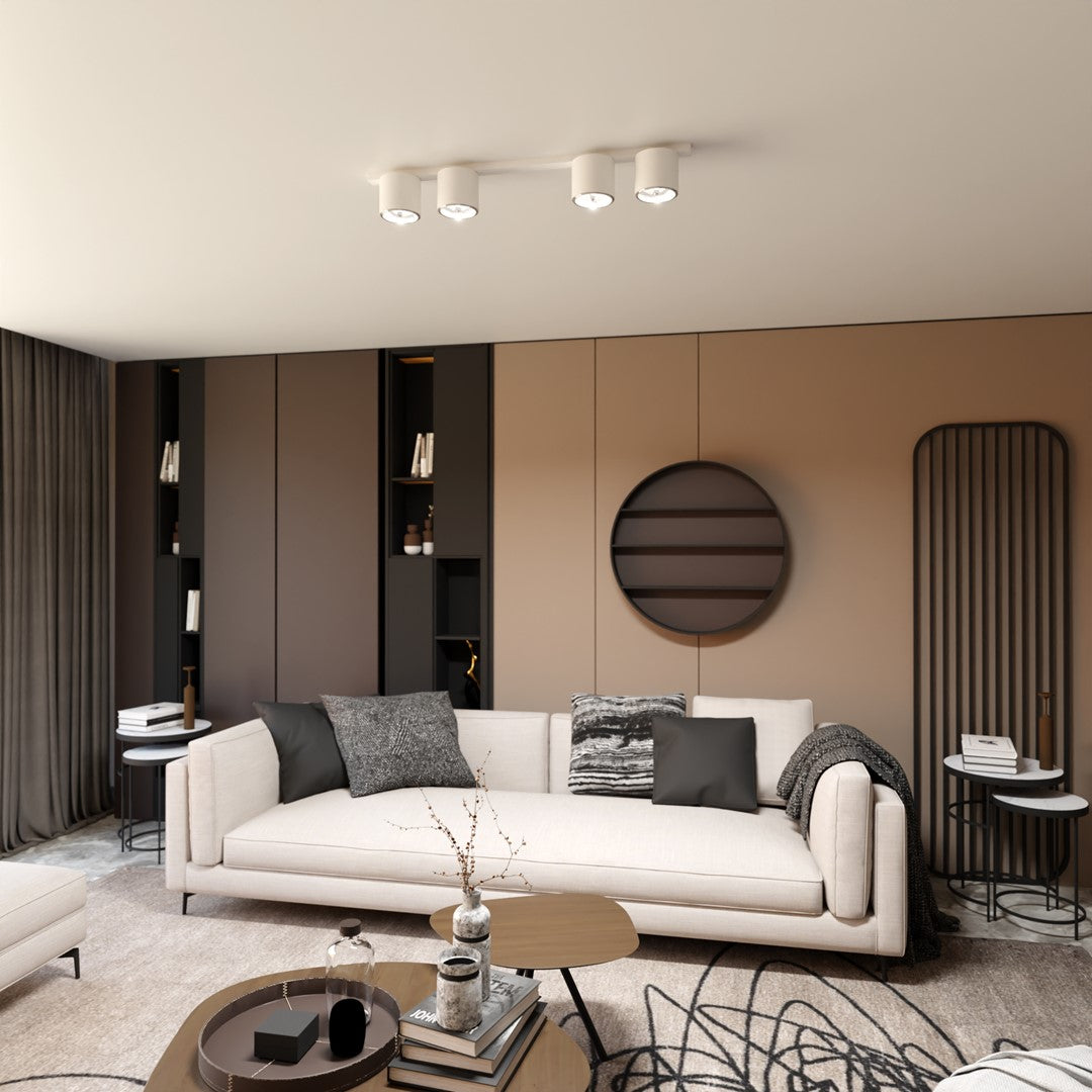 Loftlampe NANO 4 - Hvid - Nordic Unique