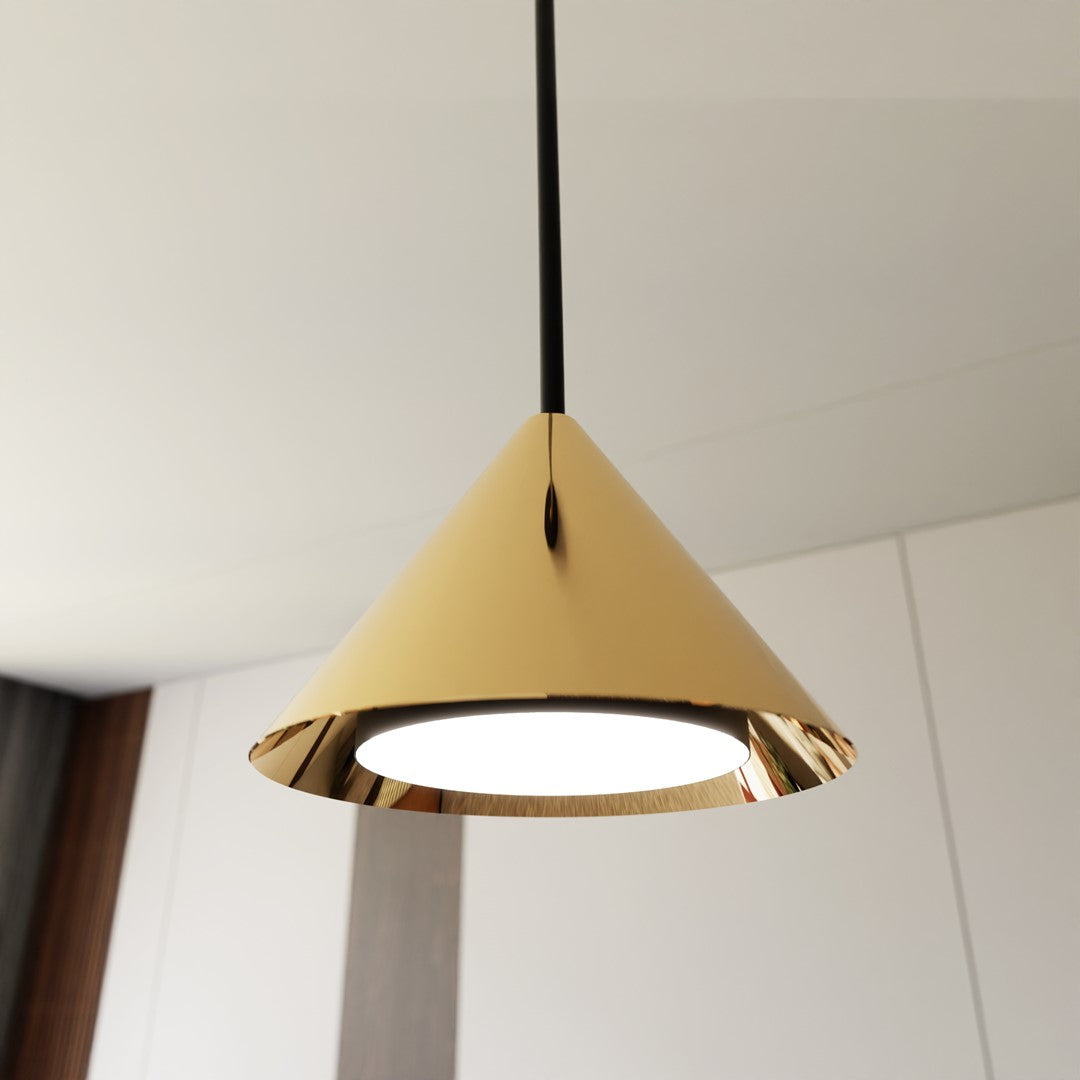 Loftlampe ELIT 4 - Sort / Guld - Nordic Unique