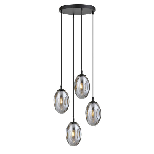 Loftlampe ASTRAL 4 Premium - Sort / Grafit - Nordic Unique