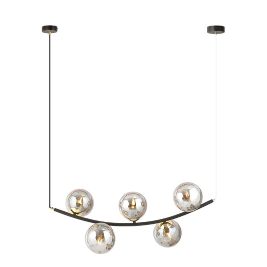 Loftlampe RITZ 5 - Sort / Grafit / Guld - Nordic Unique