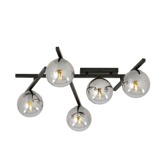 Loftlampe SMART 5 - Sort / Grafit - Nordic Unique