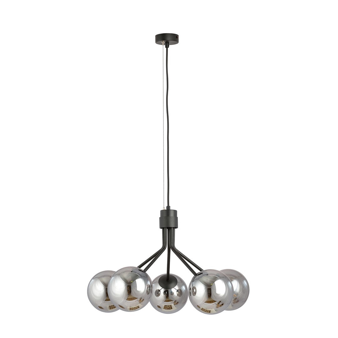 Loftlampe NOVA 5 - Sort / Grafit - Nordic Unique