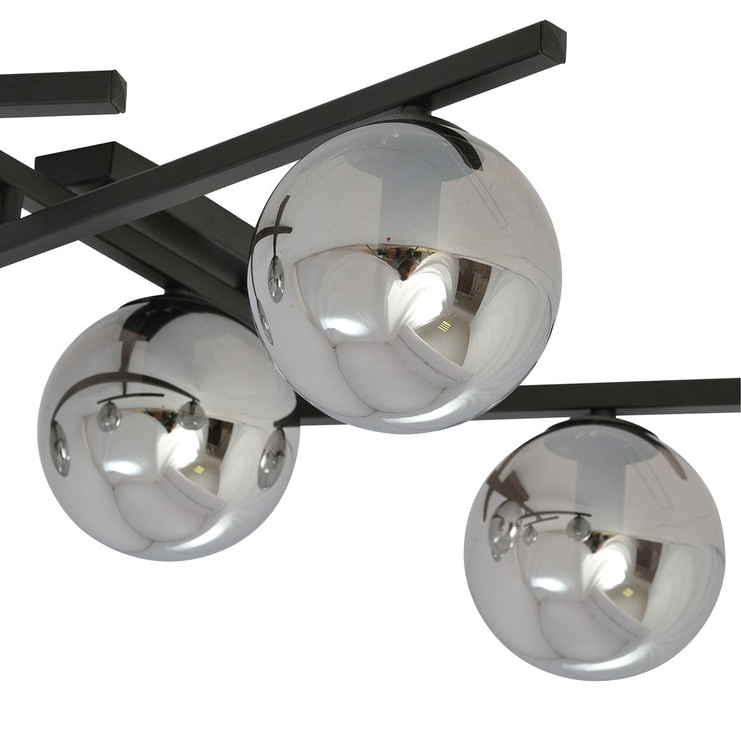 Loftlampe SMART 5 - Sort / Grafit - Nordic Unique