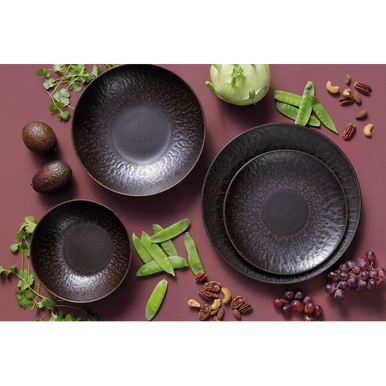 allerken Coupe Ruston 27 cm – Brun, Stoneware, 4 stk.