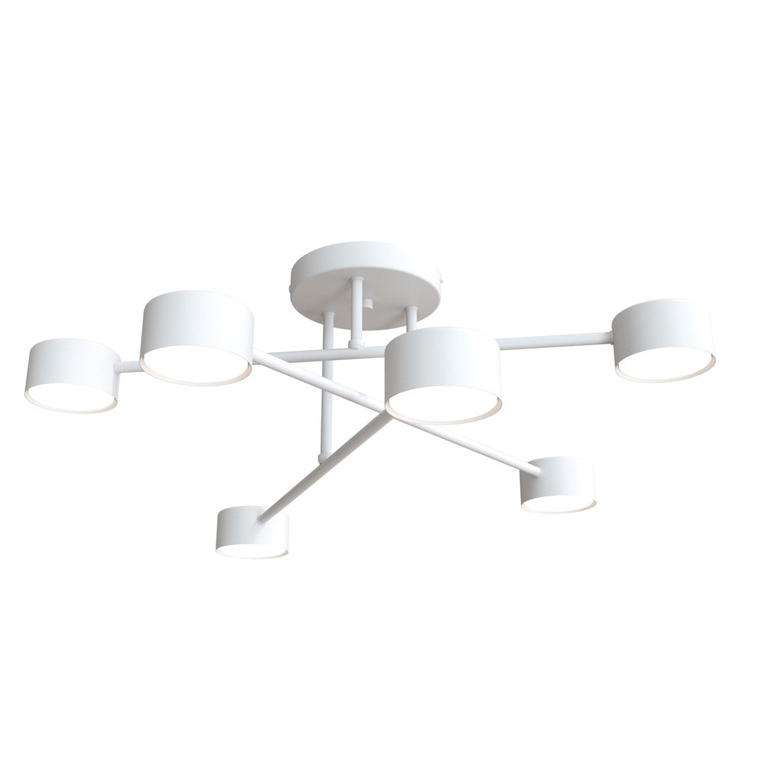 Loftlampe HALO 6 - Hvid - Nordic Unique
